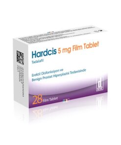 Hardcis 5 Mg 28 Tablet Eczane Fiyatı ve Satışı