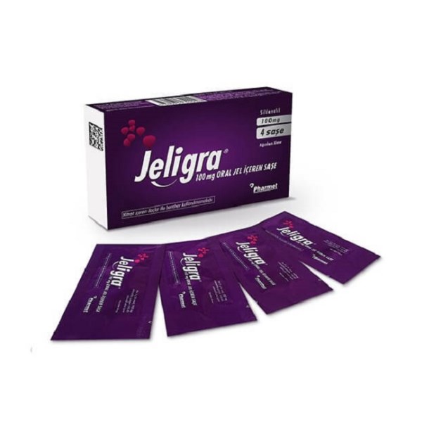 Jeligra 100 Mg Oral Jel 4 Saşe Eczane Fiyatı ve Satışı